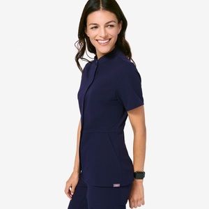 Figs Zaba Fitted Scrub Top